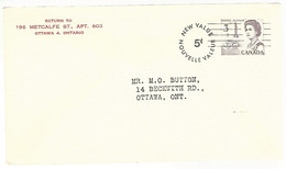 56351 ) Canada New Value  Postmark   Postal Stationery   Pull Open For Inspection - 1953-.... Règne D'Elizabeth II