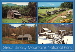 Great Smoky Mountains National Park U.S.A. Oconaluftee Pioneer Village - Smokey Mountains