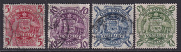 Australia, Scott 218-221 (SG 224a-224d), Used - Oblitérés