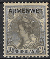 Nederland 1913/1918. Dienstmarke Officials, Mi.Nr. 8, *, MH - Officials