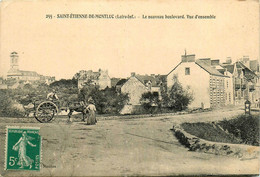 St étienne De Montluc * Le Nouveau Boulevard , Vue D'ensemble * Attelage - Saint Etienne De Montluc