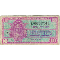 Billet, États-Unis, 10 Cents, 1954, KM:M30a, TB - 1954-1958 - Series 521