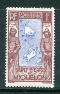 SAINT PIERRE ET MIQUELON- Y&T N°136- Neuf Avec Charnière * - Unused Stamps