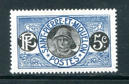 SAINT PIERRE ET MIQUELON- Y&T N°107- Neuf Avec Charnière * - Unused Stamps