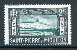 SAINT PIERRE ET MIQUELON- Y&T N°137- Neuf Avec Charnière * - Unused Stamps