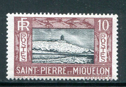 SAINT PIERRE ET MIQUELON- Y&T N°140- Neuf Avec Charnière * - Unused Stamps