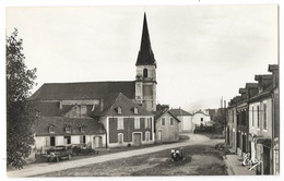 Cpsm: 64 PONTACQ (ar. Pau) Place De L'Eglise (Fontaine Animée, Voitures) N° 2610  Ed. L. Chatagneau - Pontacq