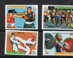 OLYMPICS -DOMINICAN REP - 2016 - RIO DE JANEIRO OLYMPICS  SET OF 4  MINT NEVER HINGED - Eté 2016: Rio De Janeiro