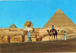 46751. Postal EGYPT (Egipto) Piramides De Giza, Esfinge Y Piramides - Piramiden