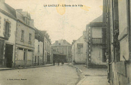 La Gacilly * L'entrée De La Ville Rue * Villageois - La Gacilly