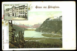 Gruss Aus Silvaplana Hotel De La Poste Künzli - Silvaplana