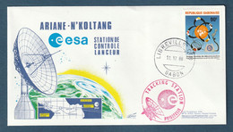 ✈️ Gabon - Ariane N'Koltang - Station De Contrôle Satellites - 1988 ✈️ - Africa