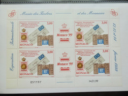 Monaco Feuille Y&T 2190 1999 - Libretti