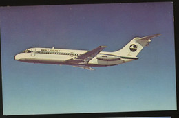 West Coast Airlines McDonnell Douglas DC-9-14 Postcard - Key West & The Keys