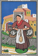 ANDRE FILIPPI / RARE GRANDE ILLUSTRATION / SANTONS DE PROVENCE / LA POISSONNIERE / EDIT PERRIN - Filippi