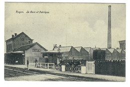 Ruyen  Ruien  Kluisbergen   La Gare Et Fabrique    STATION STATIE - Kluisbergen