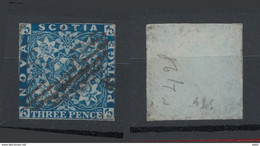 A2-(scott) - THREE PENCE - Used Stamps