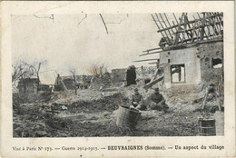 CPA Guerre Military BEAUVRAIGNES Nu Apect Du Village (807061) - Beuvraignes