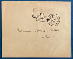 Lettre Griffe Provisoire St Pierre & Miquelon 1926 PP Du 11 5 1926 Pour St Pierre En Local TTB - Covers & Documents