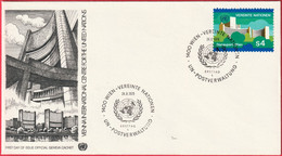 FDC - Enveloppe Nations Unies - Wien (24-8-79) - Vienna International Centre For The United Nations (Recto-Verso) - Brieven En Documenten