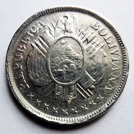 BOLIVIA  - 50 Centavos - 1897 CB - Bolivie