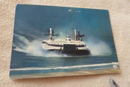 BELLE CARTE "L'HOVERCRAFT SR N 4" .....ENTRE DOUVRES ET LE PORTEL - Luftkissenfahrzeuge