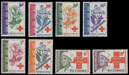 495/502** - Centenaire De La Croix Rouge / 100e Verjaring Van Het Rode Krus / Hundertjahrfeier Des Roten Kreuzes - CONGO - Unused Stamps