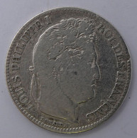 FRANCE - LOUIS PHILIPPE I - 1 Franc 1845W - B+/TB - Gad. : 453 - 1 Franc