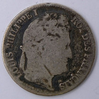 FRANCE - LOUIS PHILIPPE I - 1 Franc 1838B - B+ - Gad. : 453 - 1 Franc