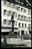 Delémont Fontaine De St Maurice La Bonne Auberge Perrey Enard - Delémont