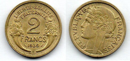 2 Francs 1939 SPL - Autres & Non Classés