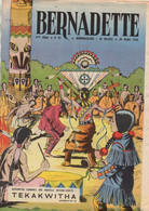 Bernadette N°92 Tekakwitha - Lourdes - A Découper Et Monter Le Jeu Des Volants - Billy Junior De 1958 - Bernadette