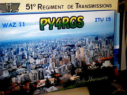 RADIO AMATEUR, QSL CARD,BRASIL BELO HORIZONTE 2003 IV1319 - Belo Horizonte