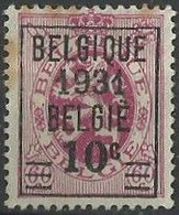 België  Belgique OBP  1931 Nr 334 10c  Voorafgestempeld - Rolstempels 1930-..