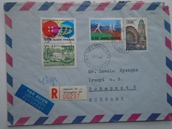 X130.16  Suomi Finland Cover  Cancel  Helsinki -stamps -  1972 - Registered Airmail  To Hungary - Storia Postale