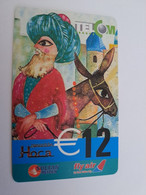 NETHERLANDS   € 12,- / TEMA/ ETT  TURK TAFEREL/ MAN ON DONKEY      PREPAID  Nice Used  ** 11156** - [3] Handy-, Prepaid- U. Aufladkarten