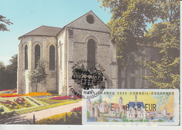 Vignette Illustrée Corbeil-Essonnes 2005 Carte Maximum - 1999-2009 Abgebildete Automatenmarke