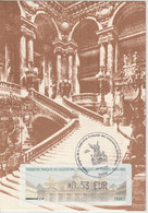 Vignette Illustrée Paris 2006 Carte Maximum - 1999-2009 Abgebildete Automatenmarke