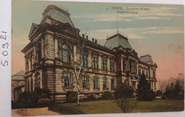 Cpa Trèves Musée Provincial,écrite En 1926, éd MH - Trier