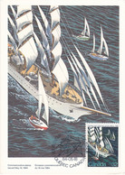 Carte Maximum Bateau Ship Canada 1984 Tall Ships Race - Cartes-maximum (CM)