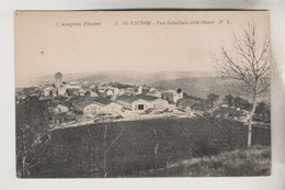 CPA SAINT VICTOR (Aveyron) - Vue Générale Côté Ouest - Saint Victor