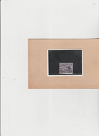 Lussemburgo 1946 - Posta Aerea. Papier Avec Fragments De Fils De Soie -  4f  Violet  Used - Gebruikt