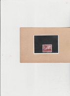 Lussemburgo 1946 - Posta Aerea. Papier Avec Fragments De Fils De Soie -  5f  Lie-de-vin  Used - Used Stamps