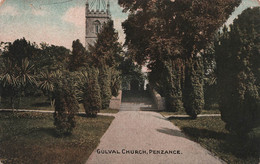 CPA Gulval Church - Penzance - ETW Dennis & Sons - Printed In England - Autres & Non Classés