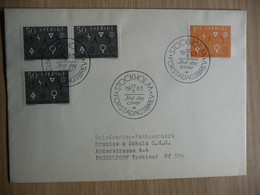 (7)  SVEZIA - SWEDEN - SVERIGE -FDC 1963 FÖRSTADAGSBREV SEE SCAN - Covers & Documents