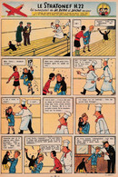 Tintin - Hergé : Jo, Zette Et Jocko "Le Stratonef H.22" Datant De 1947 Avec Bandeau Titre Inédit Dans La BD Actuelle. - Jo, Zette & Jocko