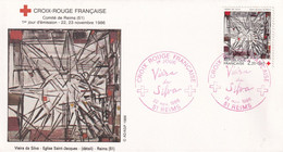 Thème Croix Rouge - France - Enveloppe - Red Cross