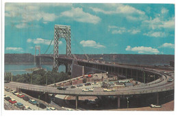 BR473 New York City George Washington Bridge  Viaggiata 1965 Verso Roma - Bridges & Tunnels