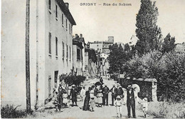 Grigny  Rue  Du Sablon - Grigny