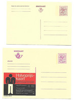 Belgie-Belgique, 3 Briefkaarten - Avis Changement Adresse